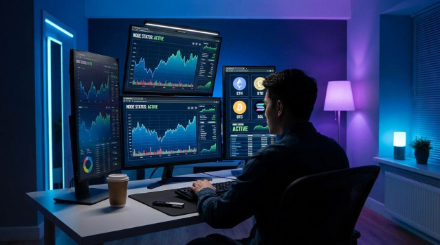 Cómo ganar dinero con el staking de criptomonedas y la validación de nodos
