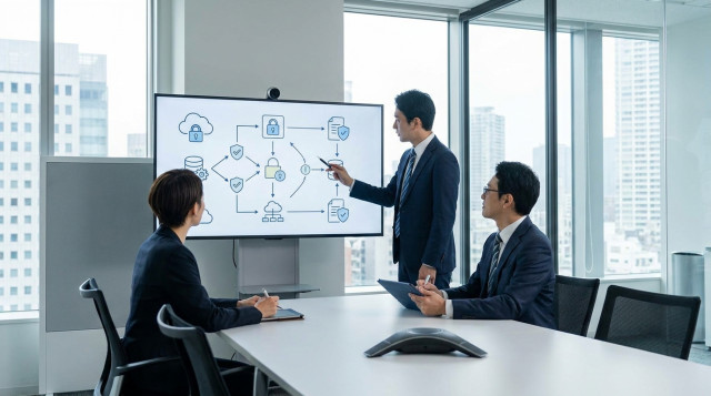 Esquema de seguridad y gobernanza para tesorería digital corporativa.
