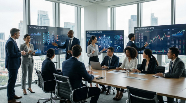 Plataformas de comercialización de datos para modelos de IA